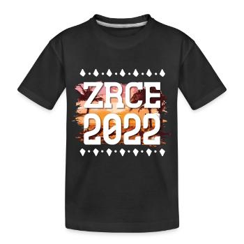 Zrce 2022 - Kids' Premium Organic T-Shirt - black - Front