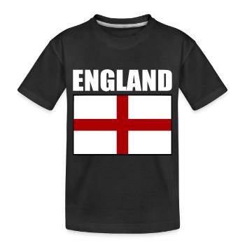 angleterre - T-shirt bio Premium Enfant - noir - Devant