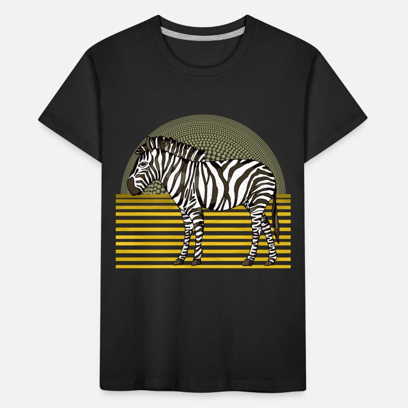 Zebra Kinder Premium Bio T-Shirt