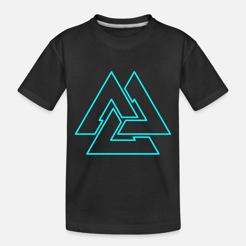Odins Valknut - T-shirt bio Premium Enfant - noir