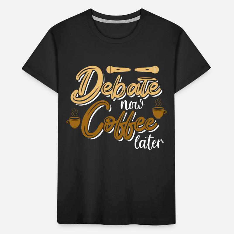 Debating Debate Arguing Kids' Premium Organic T-Shirt