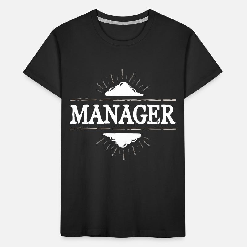 Manager Beruf Kinder Premium Bio T-Shirt