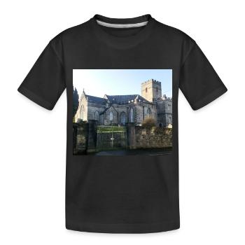 Cathédrale de l’Église d’Irlande, Sligo Town, Irlande. - T-shirt bio Premium Enfant - noir - Devant