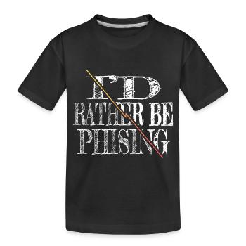 bday hack out hacking coder funny statement - Kids' Premium Organic T-Shirt - black - Front