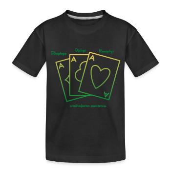 Cp - Subgroups - Kids' Premium Organic T-Shirt - black - Front