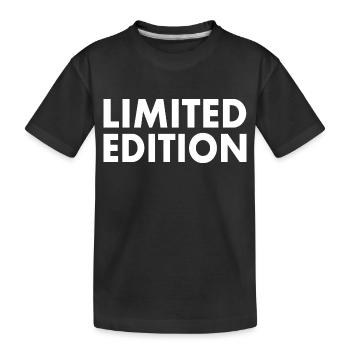 Limited edition - T-shirt bio Premium Enfant - noir - Devant