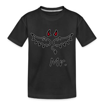 Wedding, Groom, Bachelor Party - Kids' Premium Organic T-Shirt - black - Front