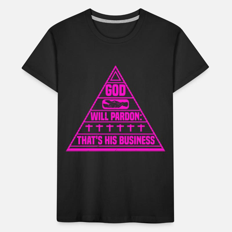 DIEU PARDONNERA QUE S SON AFFAIRE T-shirt bio Premium Enfant