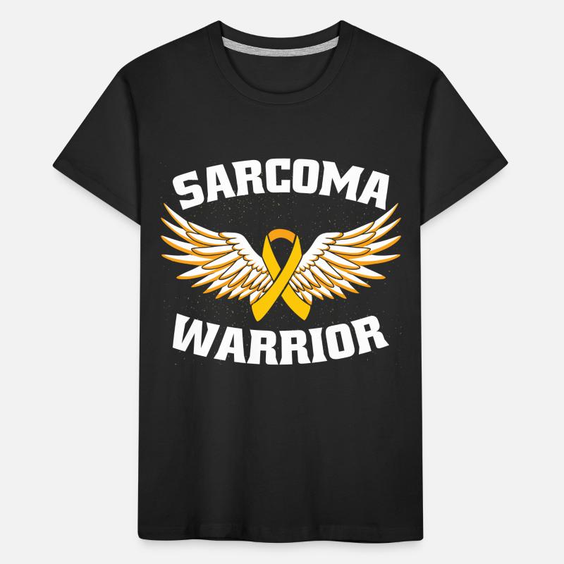 Sarcoma Warrior Kids' Premium Organic T-Shirt