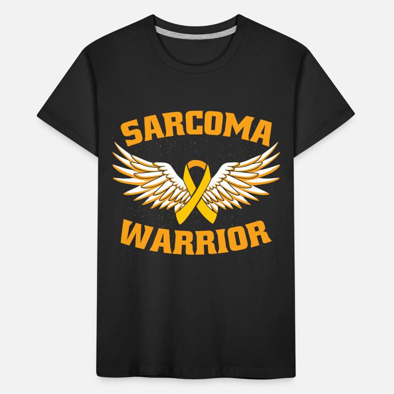 Sarcoma Warrior Kids' Premium Organic T-Shirt