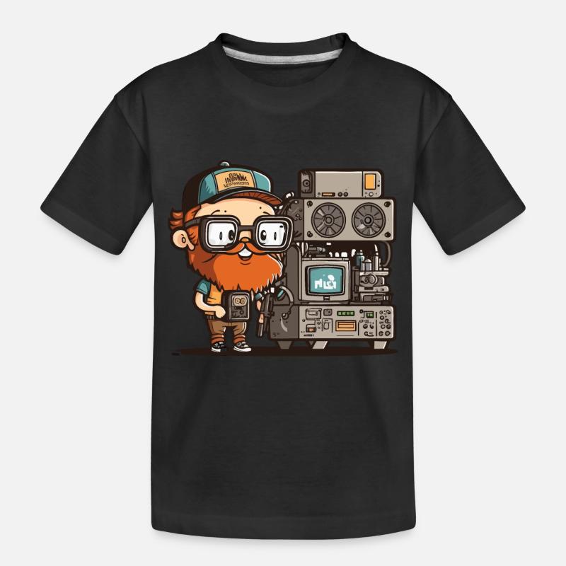 Geek Chic - T-shirt bio Premium Enfant - noir