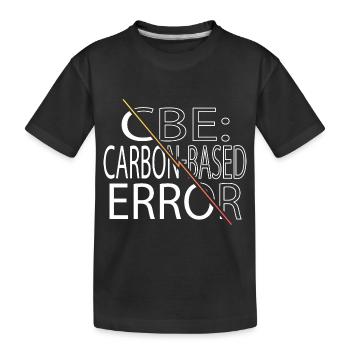 funny birthday present and free wifi - Kinder Premium Bio T-Shirt - Schwarz - Vorne