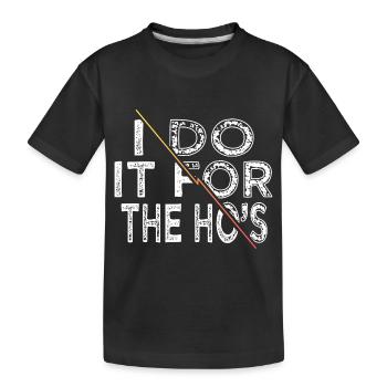 Jokes Beach Holiday Bedroom Bday - Kids' Premium Organic T-Shirt - black - Front