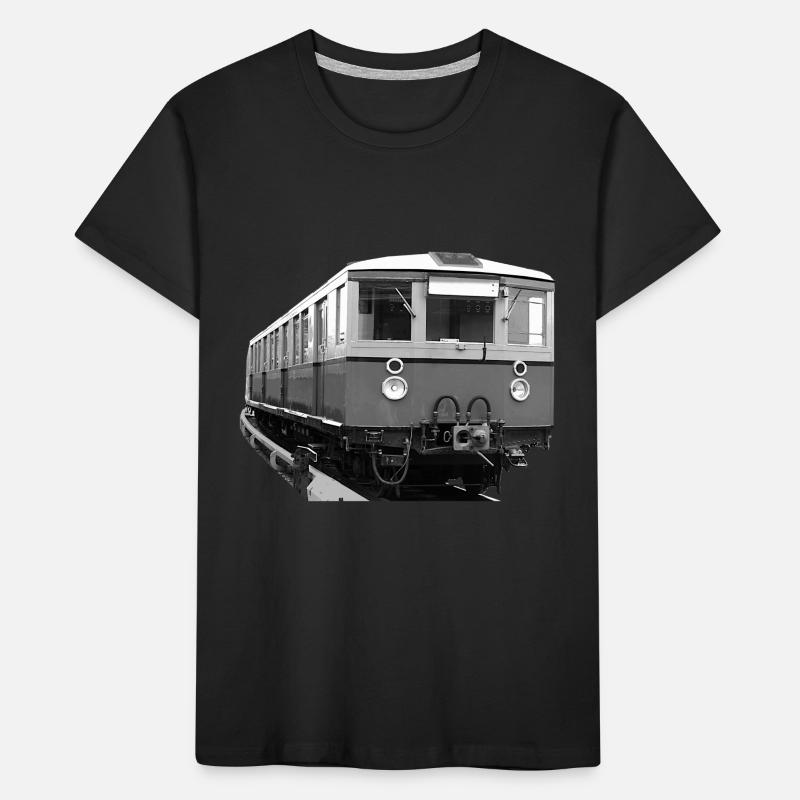 S-Bahn Berlin Autorail Chemin de fer Oldtimer T-shirt bio Premium Enfant