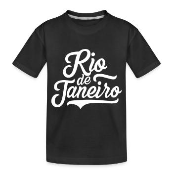 Rio de Janeiro - T-shirt bio Premium Enfant - noir - Devant