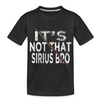 gift idea joke gift cool celestial believe - Kinder Premium Bio T-Shirt - Schwarz - Vorne