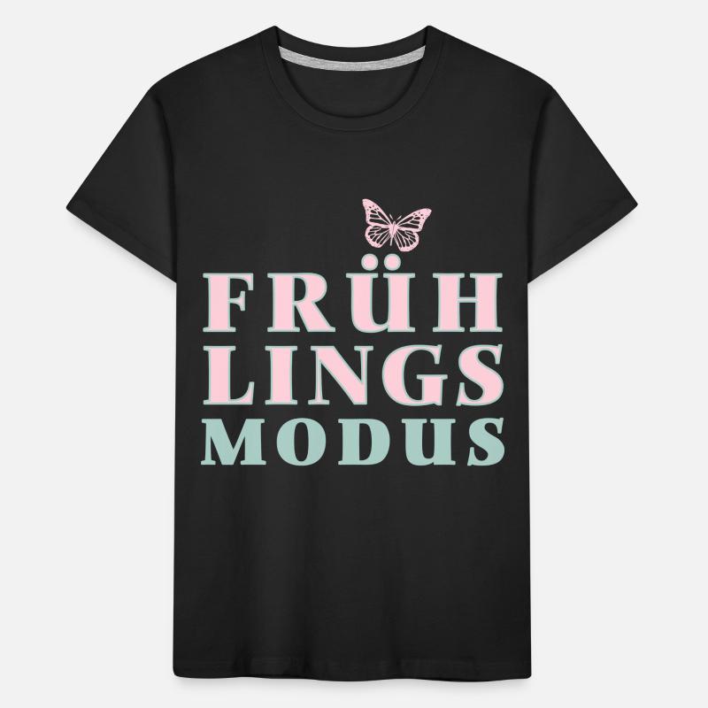 Spring Mode - Spring is here! Kids' Premium Organic T-Shirt