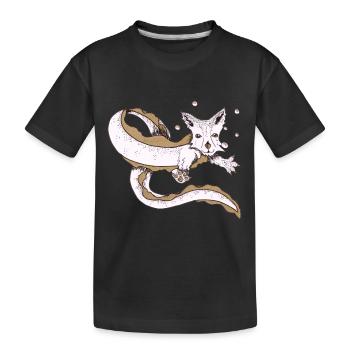 Renilla - Kids' Premium Organic T-Shirt - black - Front