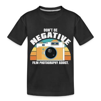 Tout ce dont j’ai besoin, c’est de café - T-shirt bio Premium Enfant - noir - Devant