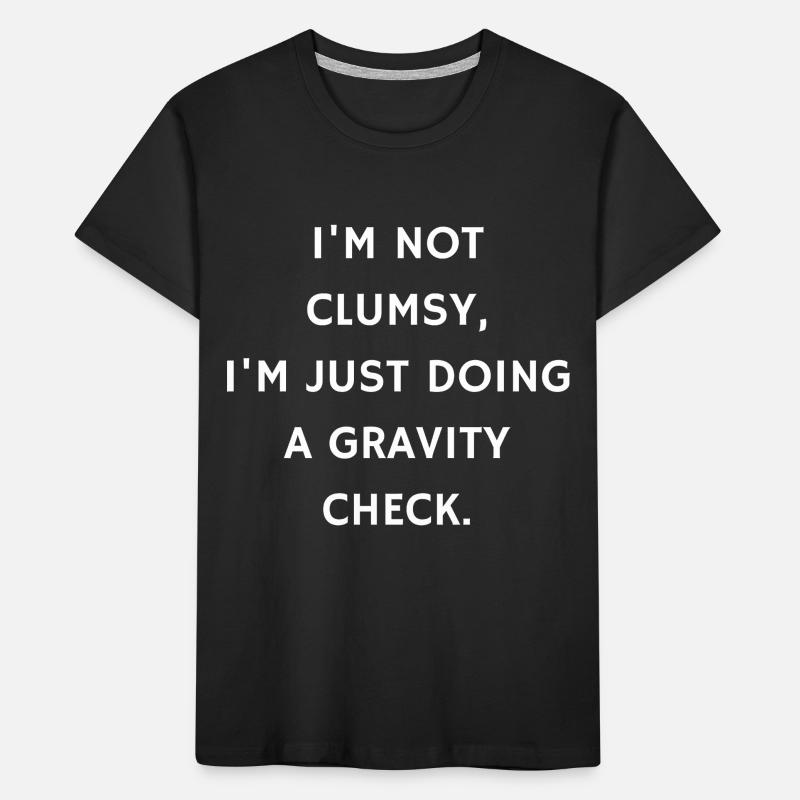 Gravity Check : une évaluation pas si maladroite T-shirt bio Premium Enfant