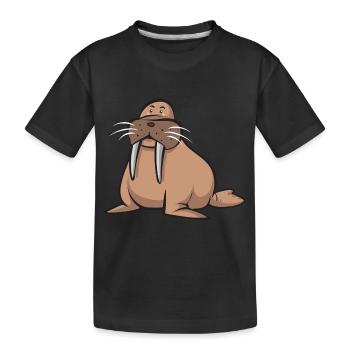 Morse - T-shirt bio Premium Enfant - noir - Devant