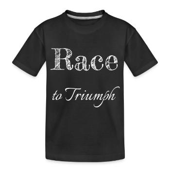 Amateurs d’excitation de stratégie de course de chevaux - T-shirt bio Premium Enfant - noir - Devant