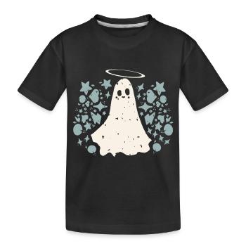 Holy Spirit - Kids' Premium Organic T-Shirt - black - Front