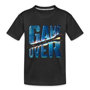 GAME OVER GEL - T-shirt bio Premium Enfant - noir - Devant