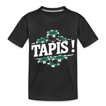 Tapis ! - T-shirt bio Premium Enfant - noir - Devant