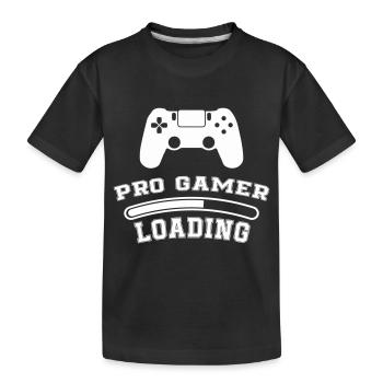 Chargement Pro Gamer - T-shirt bio Premium Enfant - noir - Devant