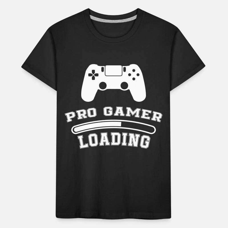 Pro Gamer Loading Kids' Premium Organic T-Shirt