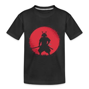 Samouraï - T-shirt bio Premium Enfant - noir - Devant