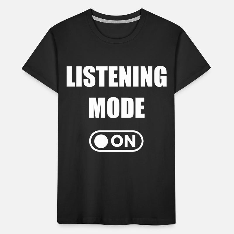 HÖRMODUS EIN Kinder Premium Bio T-Shirt