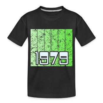 Green 1979 - Kids' Premium Organic T-Shirt - black - Front