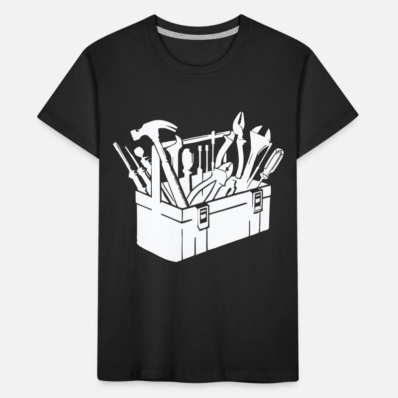 Tool Toolbox Kids' Premium Organic T-Shirt