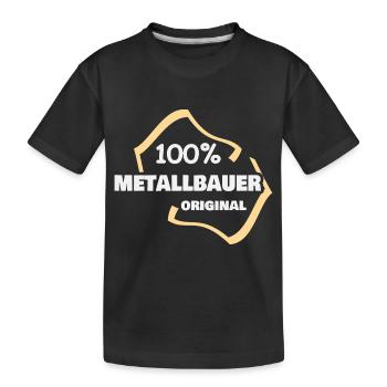 Cadeau pour métallurgiste - T-shirt bio Premium Enfant - noir - Devant