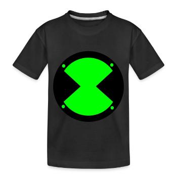 Watch Ben Ten - Kids' Premium Organic T-Shirt - black - Front