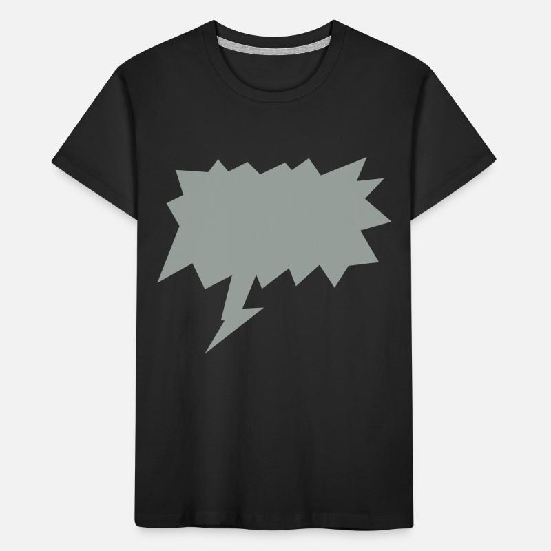 Sprechblasen (speech bubble) 02 Kinder Premium Bio T-Shirt