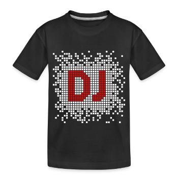 DJ Pixel - T-shirt bio Premium Enfant - noir - Devant