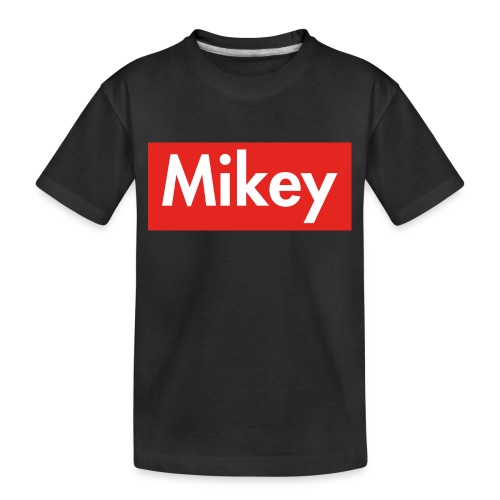 Mikey Box Logo - Kids' Premium Organic T-Shirt
