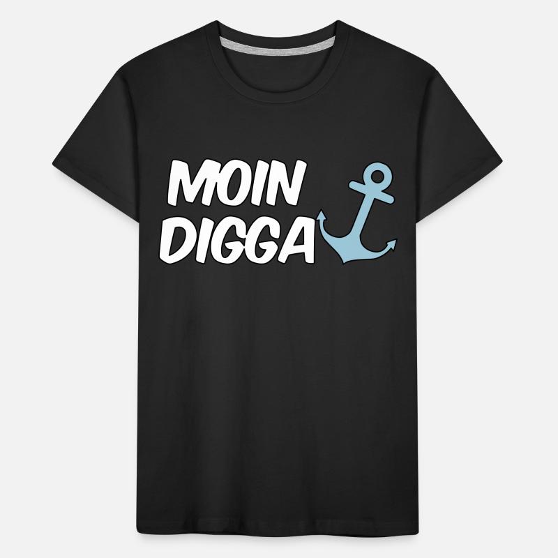 Moin Digga Hambourg T-shirt bio Premium Enfant