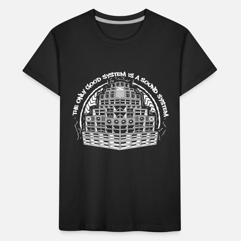 Das einzig gute System ist ein Soundsystem Kinder Premium Bio T-Shirt