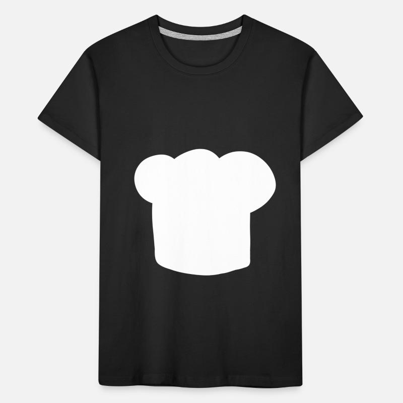 Chef hat cook baker hobby chef gift cooking Kids' Premium Organic T-Shirt