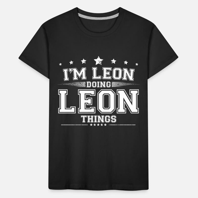 Leon Kinder Premium Bio T-Shirt