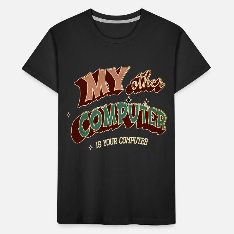 hacking coding hacking hack out glitch present Kinder Premium Bio T-Shirt