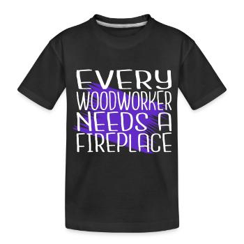 Tree Joke John Carpenter Tshirts The Carpenters - Kids' Premium Organic T-Shirt - black - Front