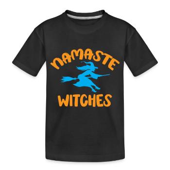 Namaste Witches - halloween - T-shirt bio Premium Enfant - noir - Devant