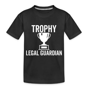 Trophée Tuteur légal - T-shirt bio Premium Enfant - noir - Devant