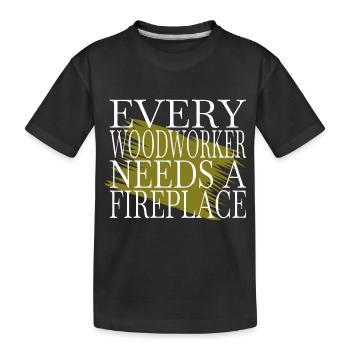 sabrina carpenter tshirts funshirt - Kinder Premium Bio T-Shirt - Schwarz - Vorne