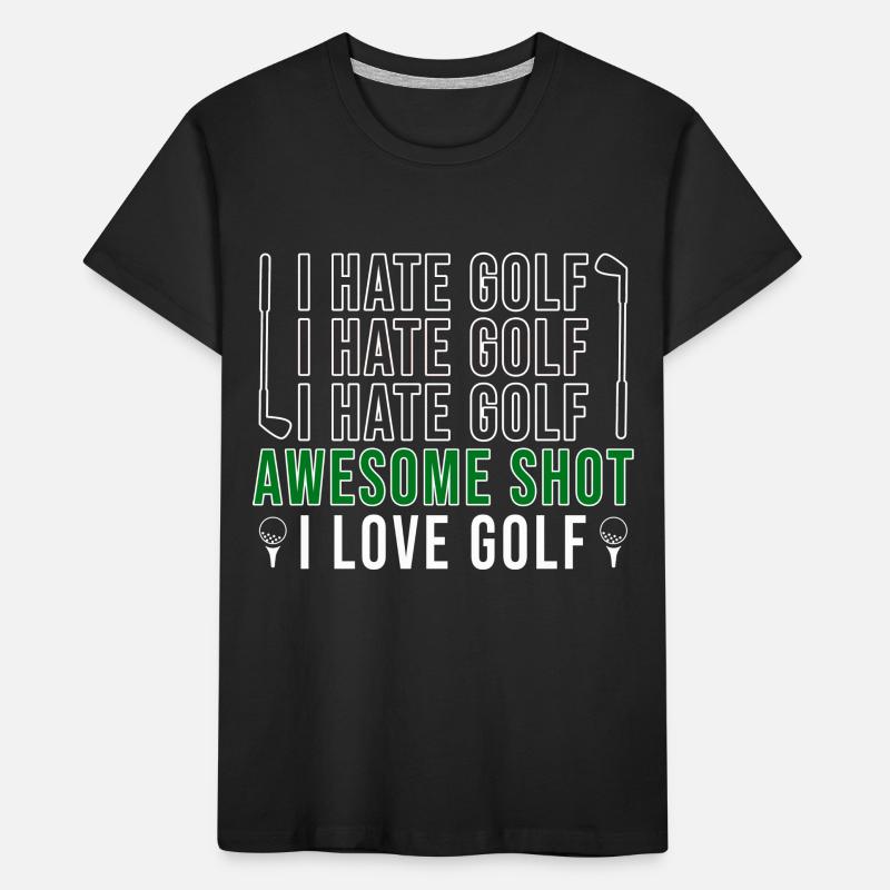 Golf Golfeurs Golfeurs T-shirt bio Premium Enfant